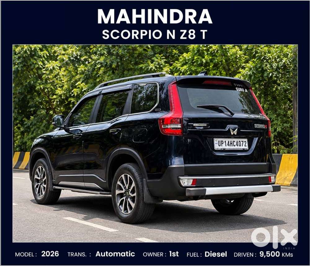Mahindra Scorpio-n 2.2 Z8 L Diesel At 6 Str, 2026, Diesel