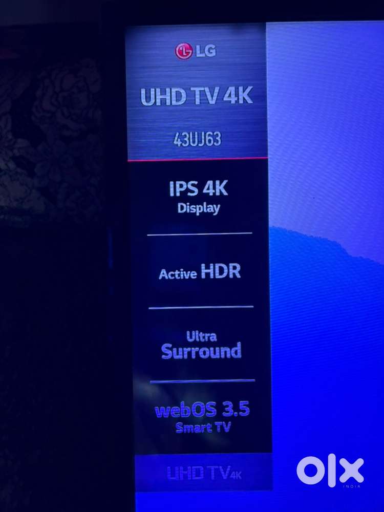 Tv at Execellent condition LG 43 inch