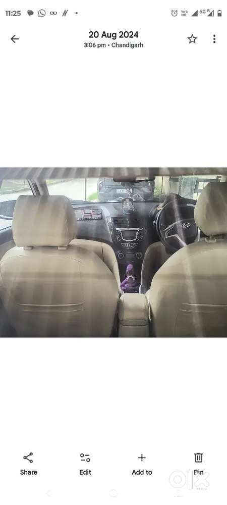 Tn 37 Reg. Hyundai Verna 2015 Automatic Diesel , Well Maintained