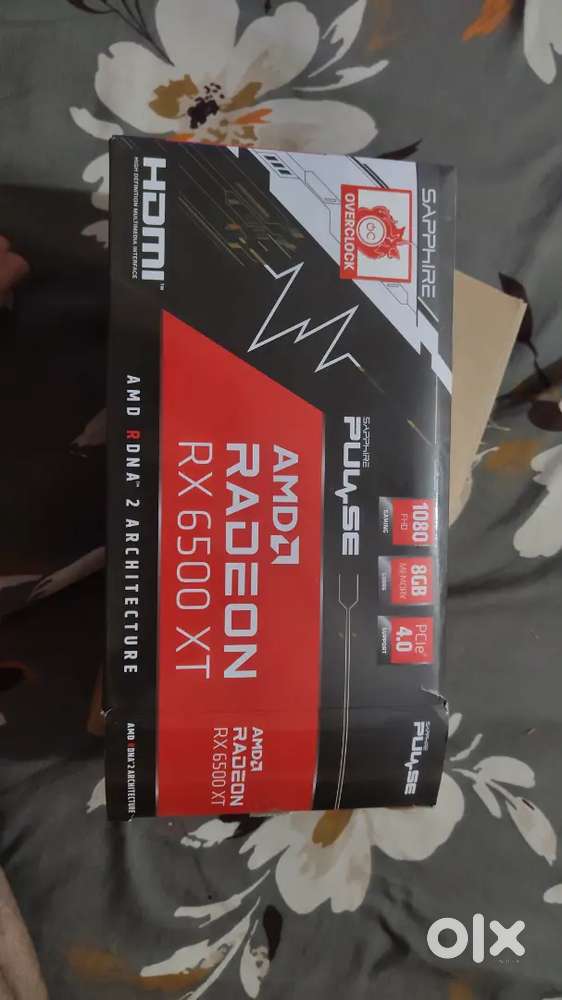 SAPPHIRE PULSE RADEON RX6500XT 8GB GAMING OC GRAPHIC CARD