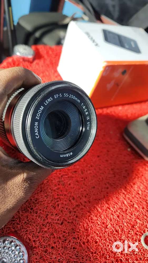 Canon EF-S 55-250mm IS STM Lens Good Condition Sale