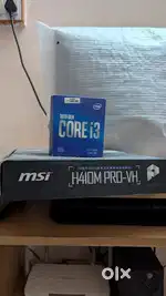 I3-10th gen cpu with motherboard and Ram