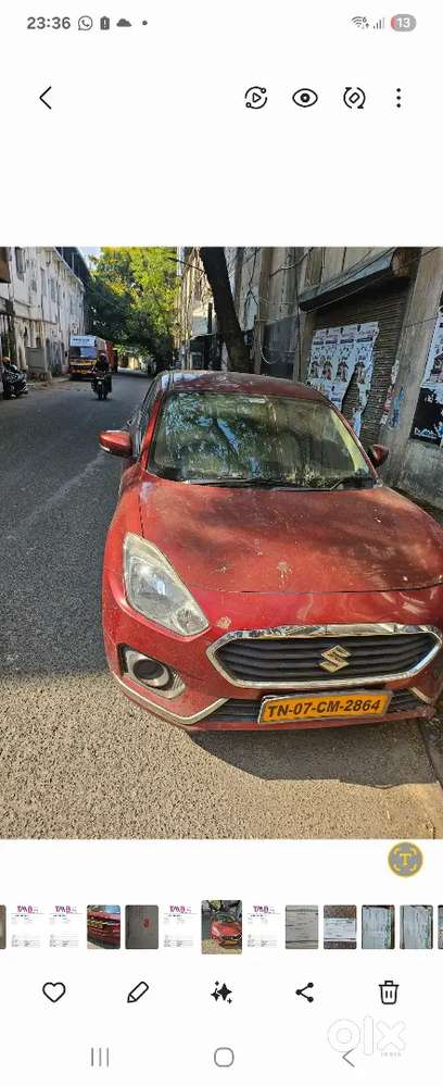 Maruti Suzuki Dzire 2018 Cng Hybrid Car