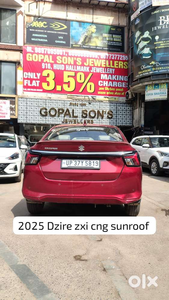 Maruti Suzuki Swift Dzire 1.3 Zxi, 2025, Cng & Hybrids