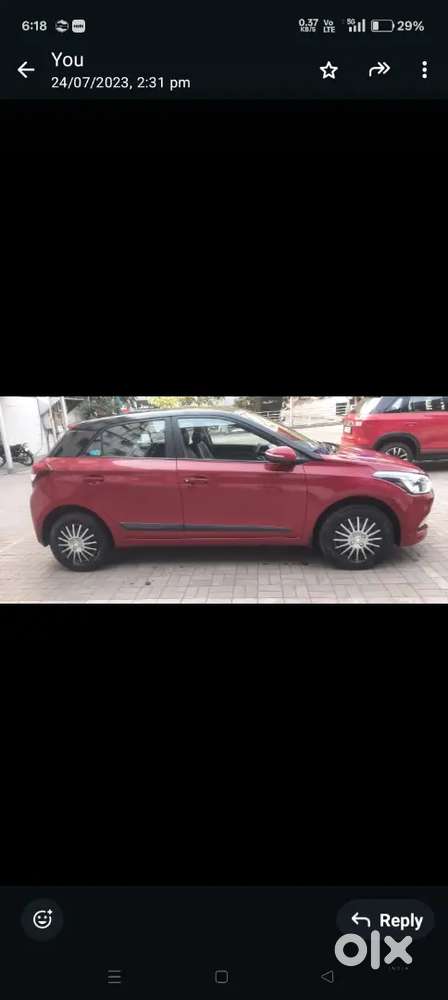 Hyundai I20 2016 (red) Petrol 64000 Km Driven