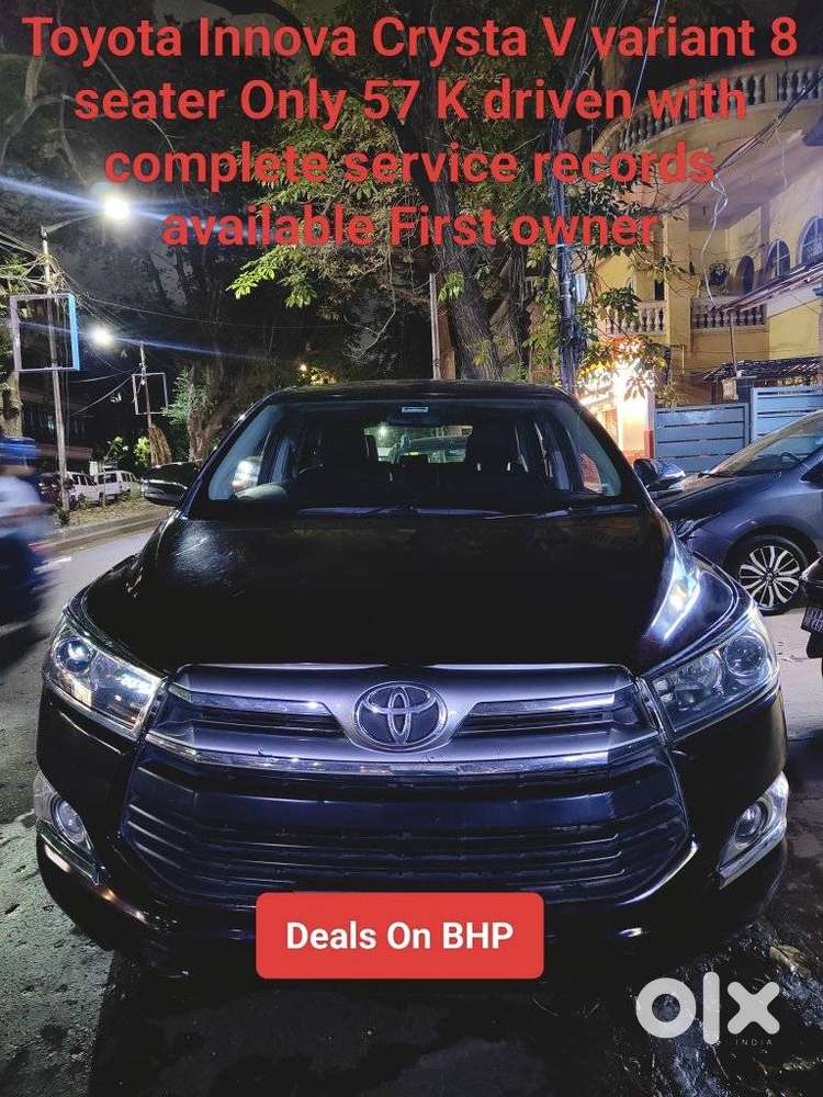 Toyota Innova Crysta 2.4 V 8 Str, 2018, Diesel