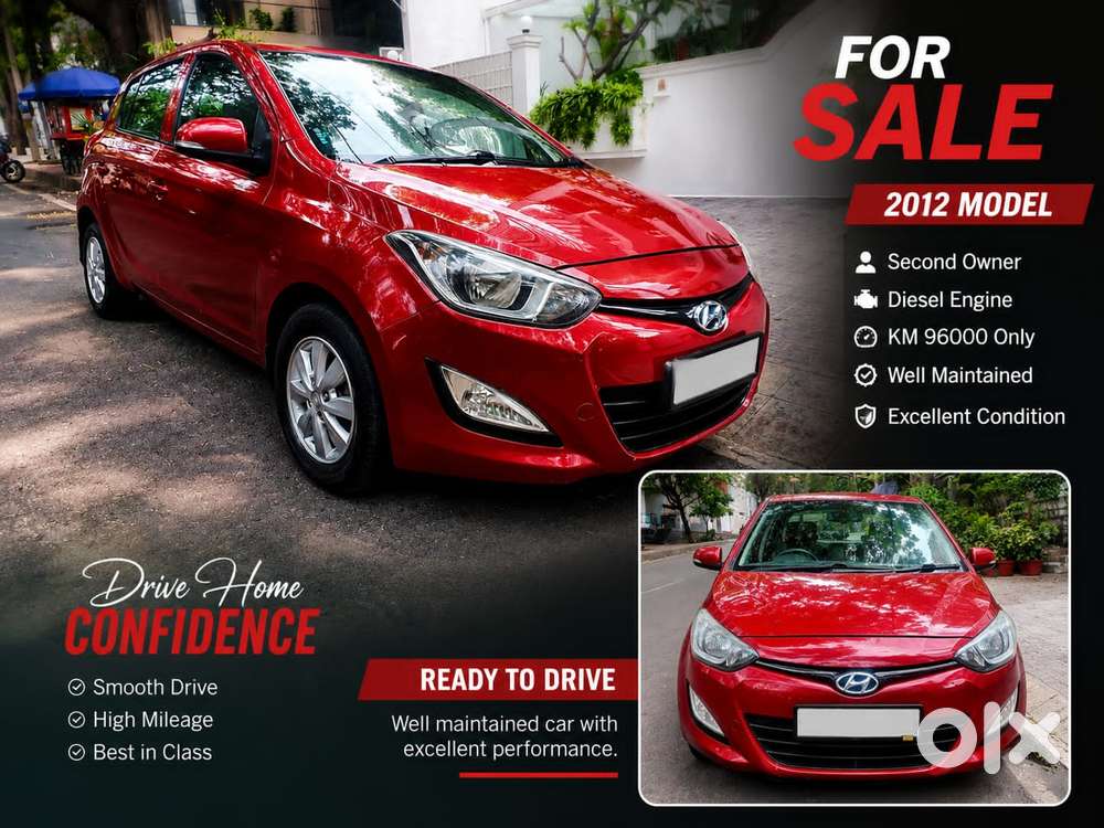 Hyundai I20 Sportz Option 1.4 Crdi, 2012, Diesel