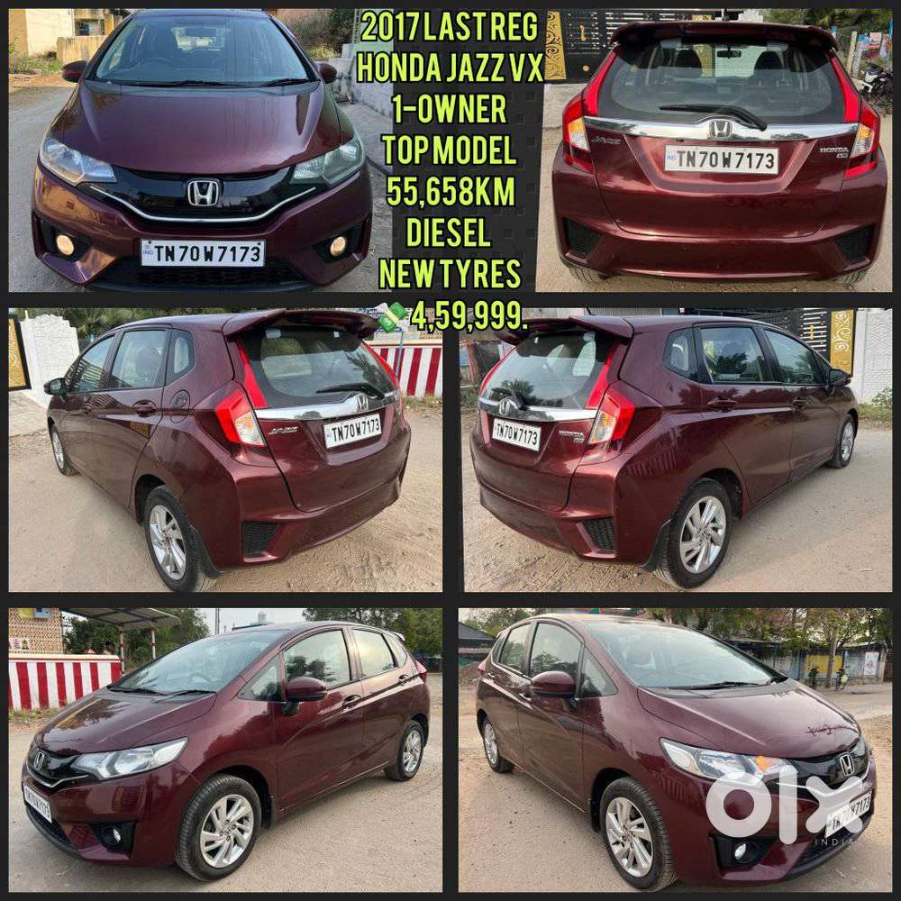 Honda Jazz 1.2 Vx I Vtec, 2017, Diesel