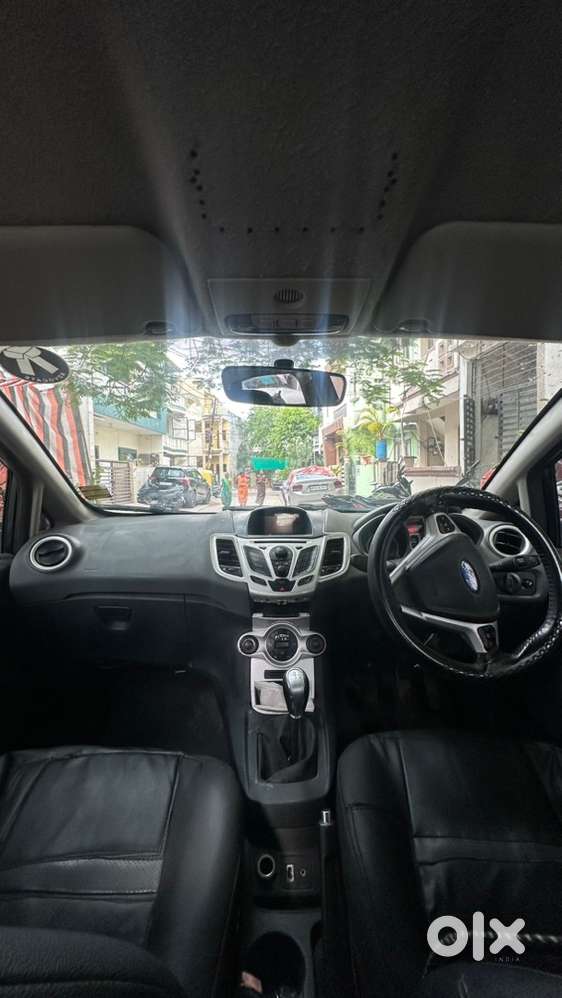 Ford Fiesta 1.5 Titanium 2012 Black Color Alloy Wheels Good Condition