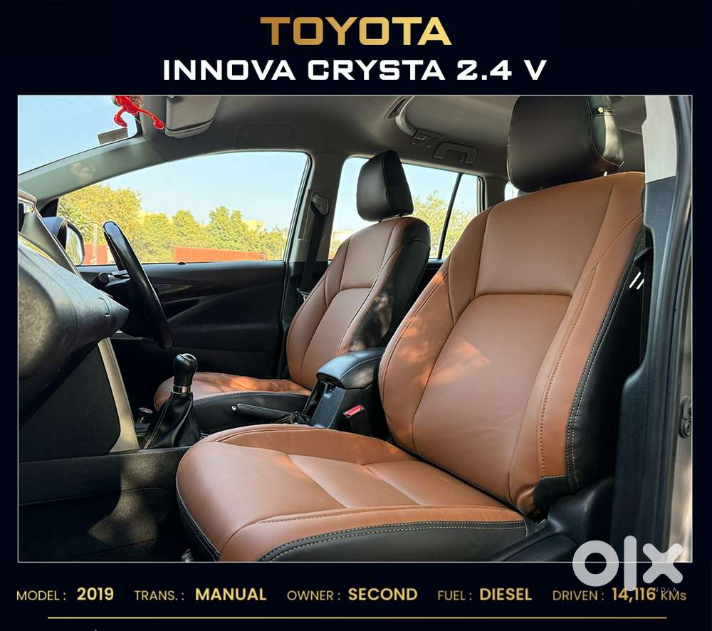 Toyota Innova Crysta 2.4 V 7 Str, 2019, Diesel