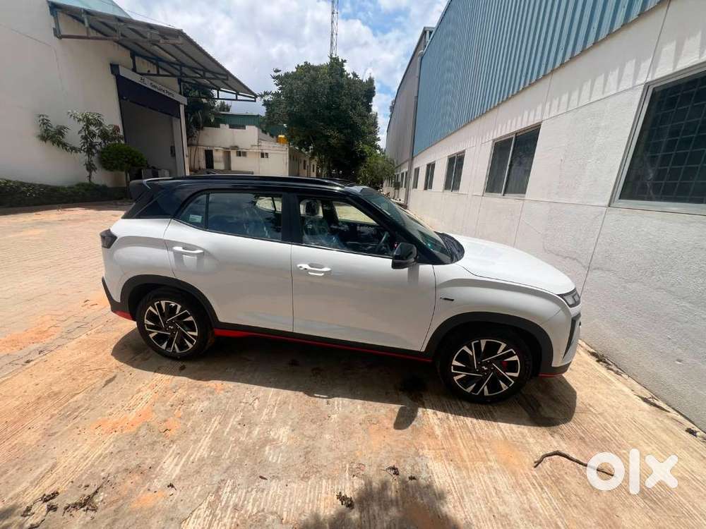 Creta N Line N8 Dct White Dual Tone