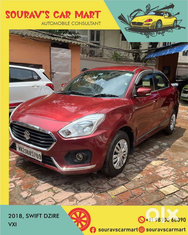 Maruti Suzuki Swift Dzire 1.2 Vxi Bsiv, 2018, Petrol