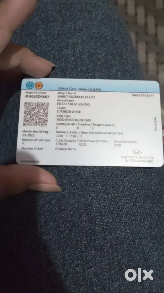 Maruti Suzuki Eeco 2022 Ac Cng