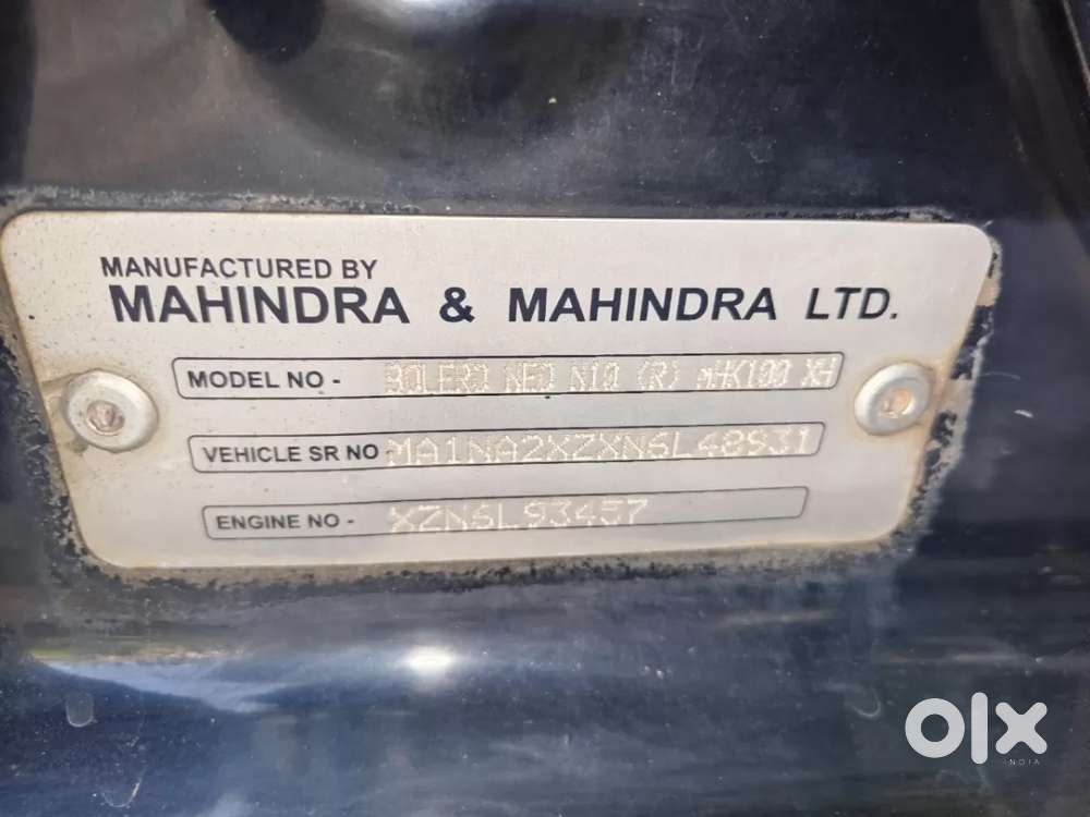 Mahindra Bolero Neo N10 (r), 2023, Diesel