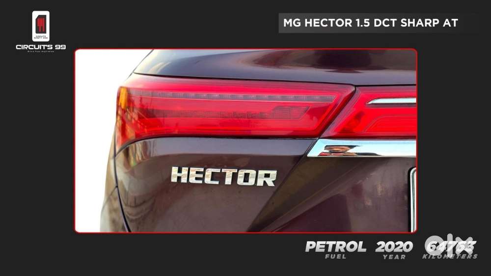 Mg Hector 1.5 Dct Sharp, 2020, Petrol