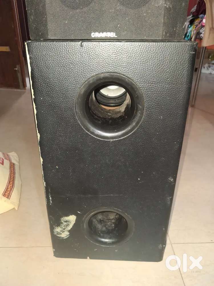 Craftel speaker and woofer