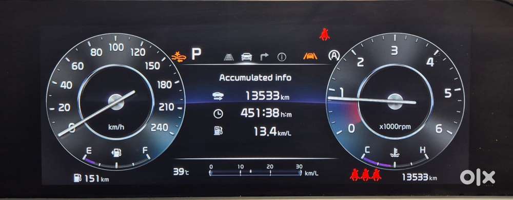 Kia Seltos 1.5 Gtx+ Diesel At, 2025, Diesel
