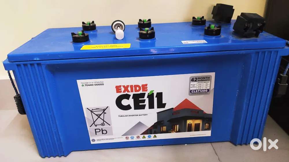 Exide 120AH battery in sale