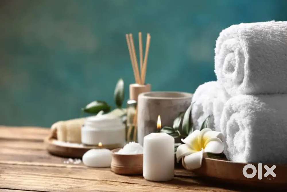 Female spa therapist and Receptionist