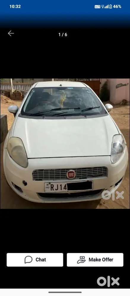 Fiat Punto 1.2 Dynamic 2009 Battery One Month Old
