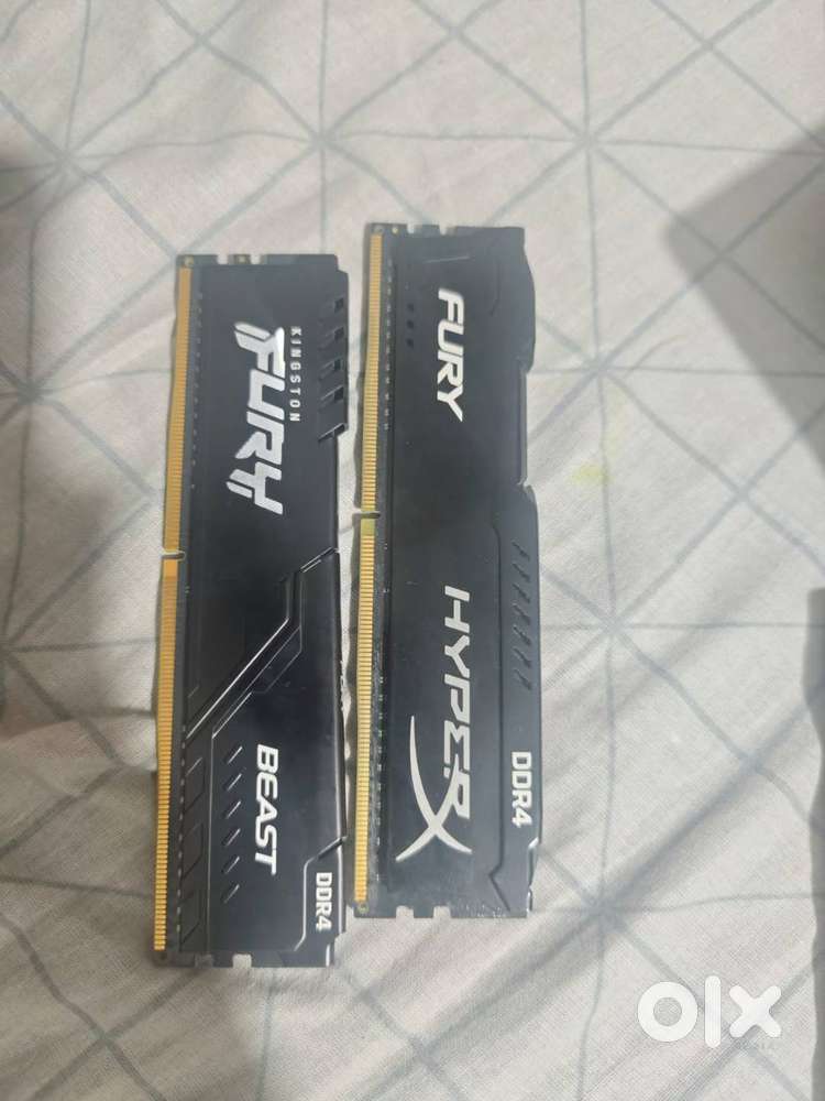 Kingston FURY Beast 16GB 3200MHz DDR4 CL16 & 2 4db ddr ram