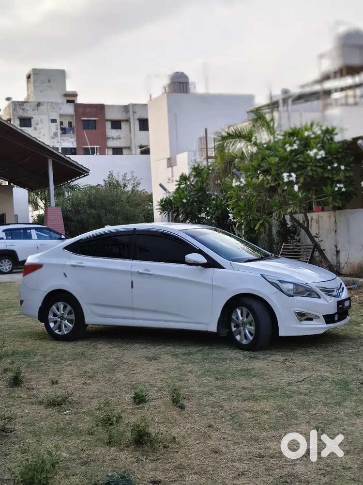 Vip Number Plate Hyundai Verna 2015 Diesel Good Condition