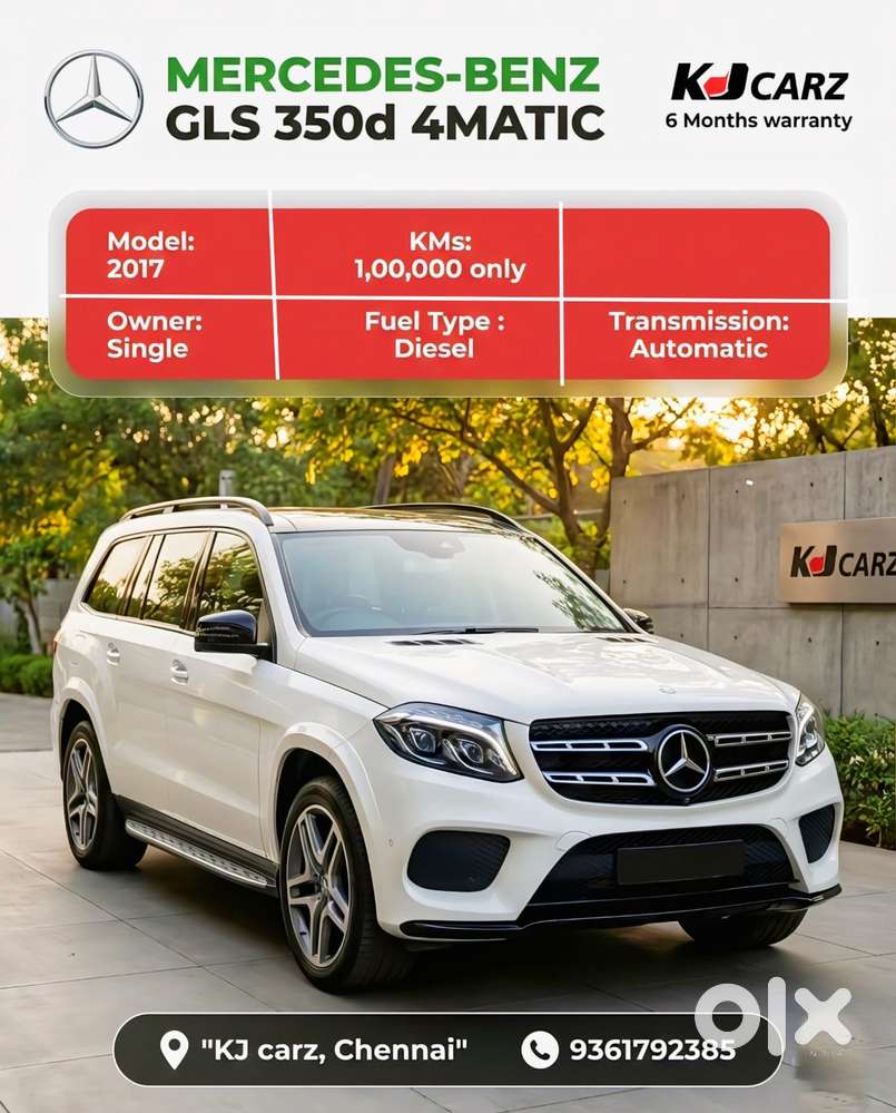 Mercedes-benz Gls 350d 4matic, 2017, Diesel
