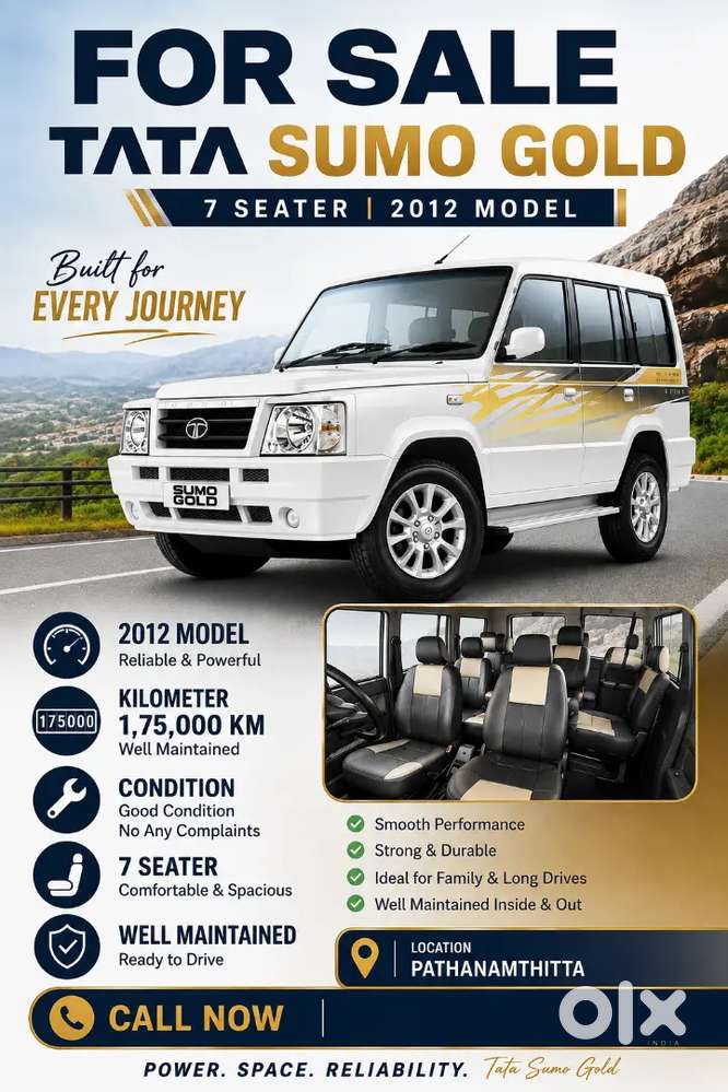 Tata Sumo Gold 2012