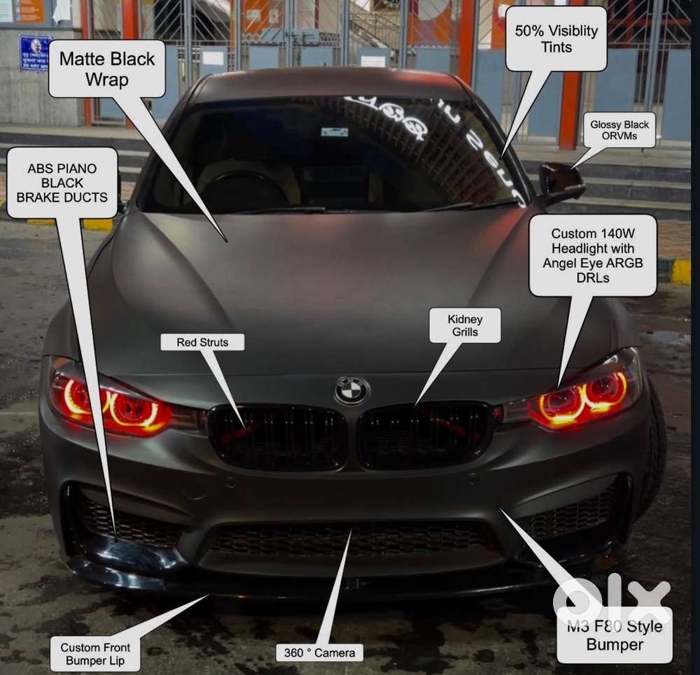 Bmw Modified M3  ₹10l+ Modifications  1pc In Wb  Spotless  Bmw M3