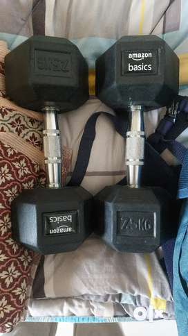 Dumbells Used Gym Fitness equipment for sale in Wakad OLX