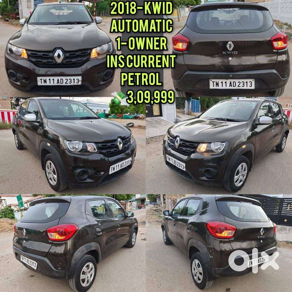 Renault Kwid Amt, 2018, Petrol