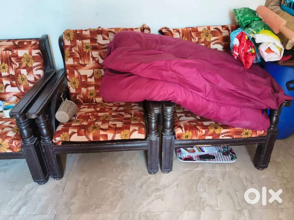 Sofa with chair
