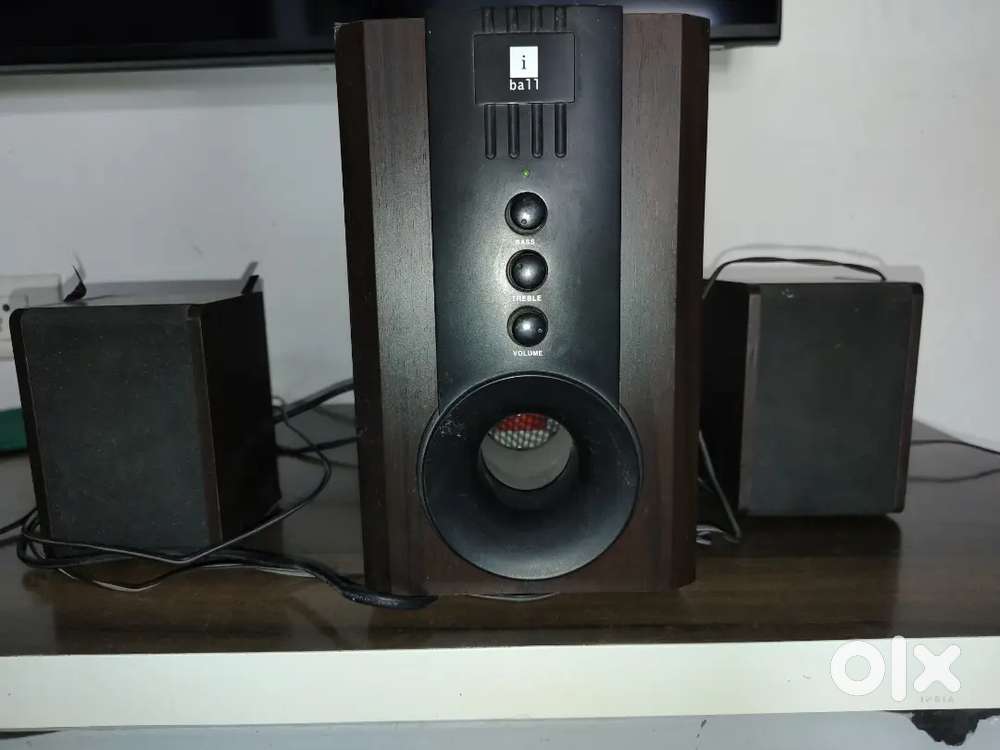 I-ball Tarang 2.1 Wooden Speaker