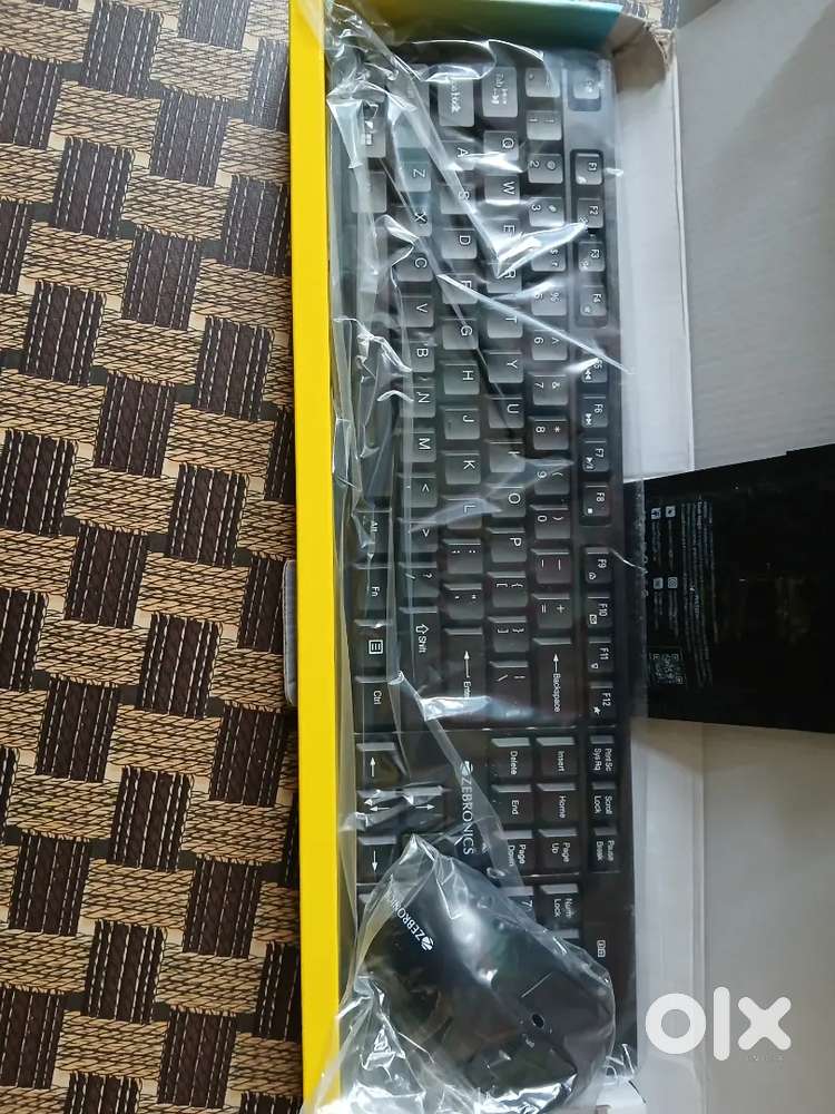 Zebronics wireless keyboard and mouse combo companion 304