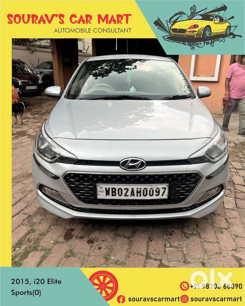 Hyundai I20 Sportz Option 1.2, 2015, Petrol