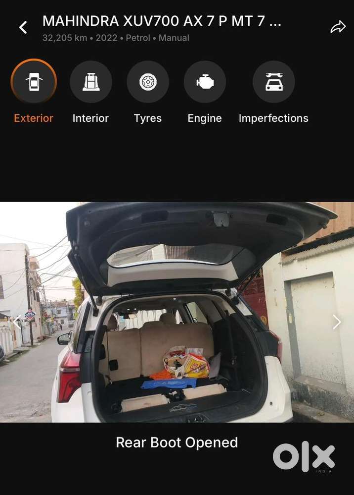 Mahindra Xuv 700 Mt Ax7 Petrol Like Brand New