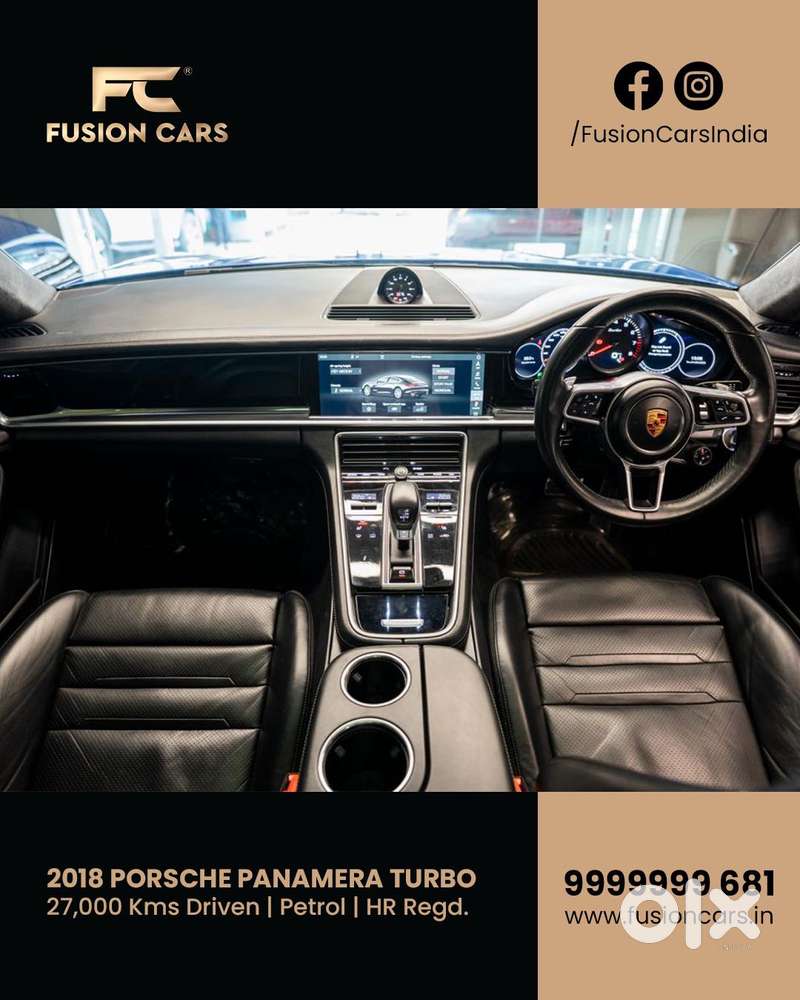 Porsche Panamera Turbo, 2018, Petrol