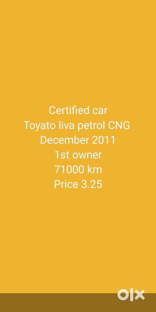 Toyota Etios Liva G Sp*, 2011, Cng & Hybrids