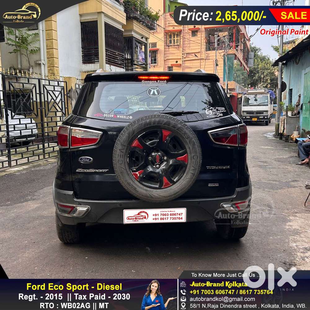 Ford Ecosport 1.0 Ecoboost Titanium, 2015, Diesel