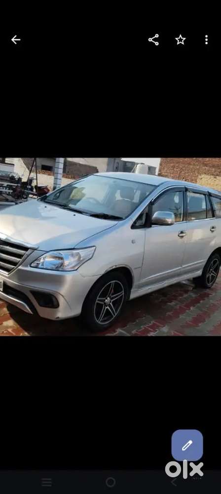 Toyota Innova 2014 Diesel 90000 Km Driven
