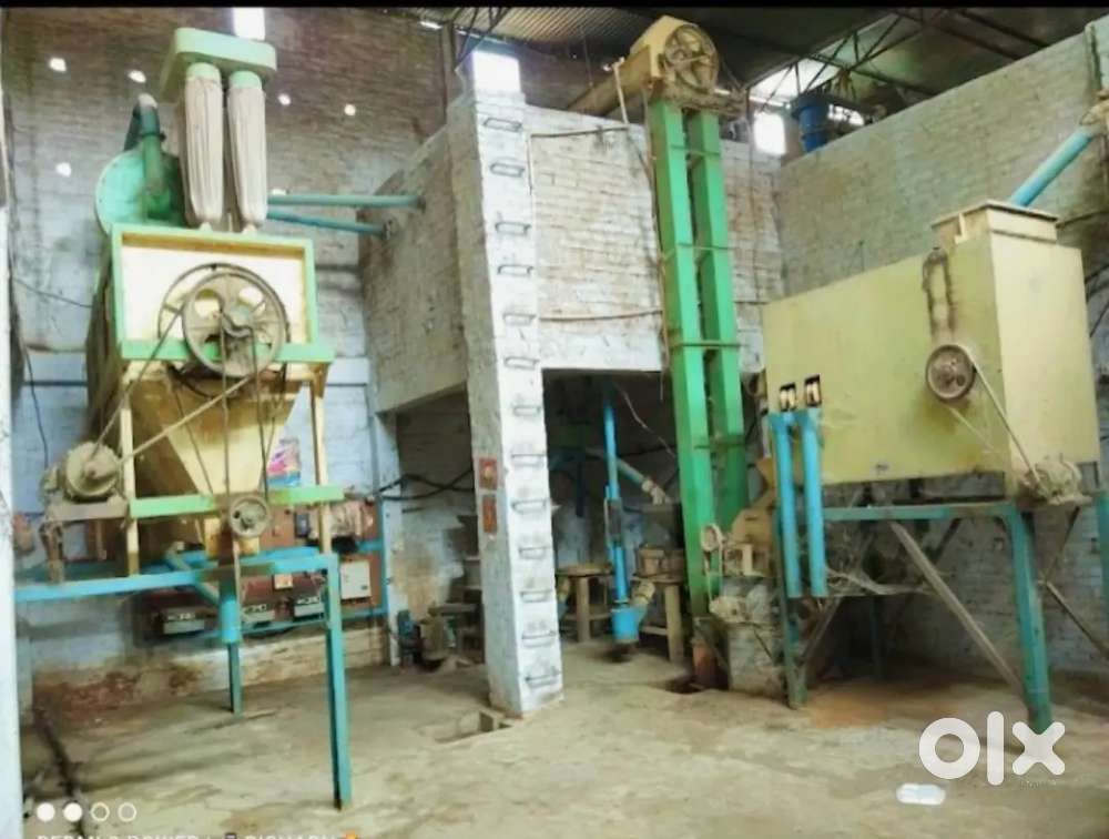 फ्लोर मिल बड़ा आटा चक्की प्लांट all machine sales