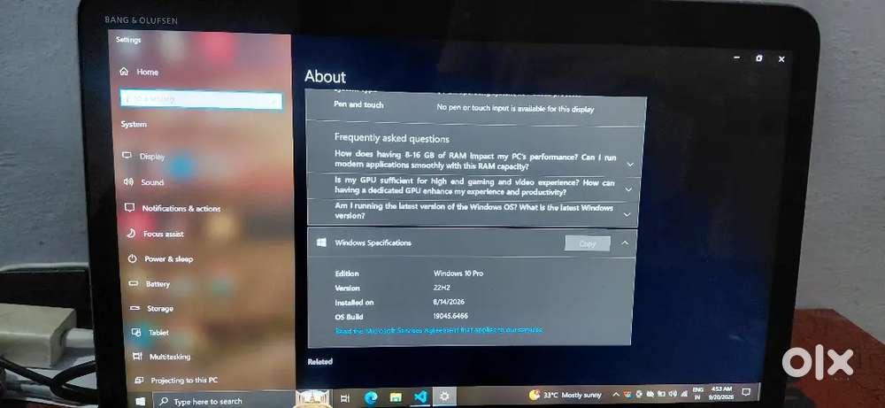 Hp desktop -18G