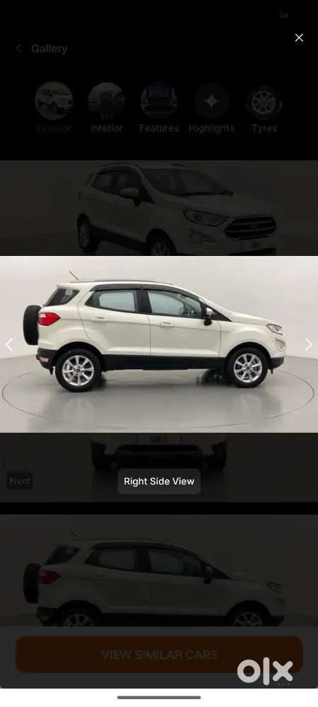 Ford Ecosport 2019 Petrol 49500 Km Driven