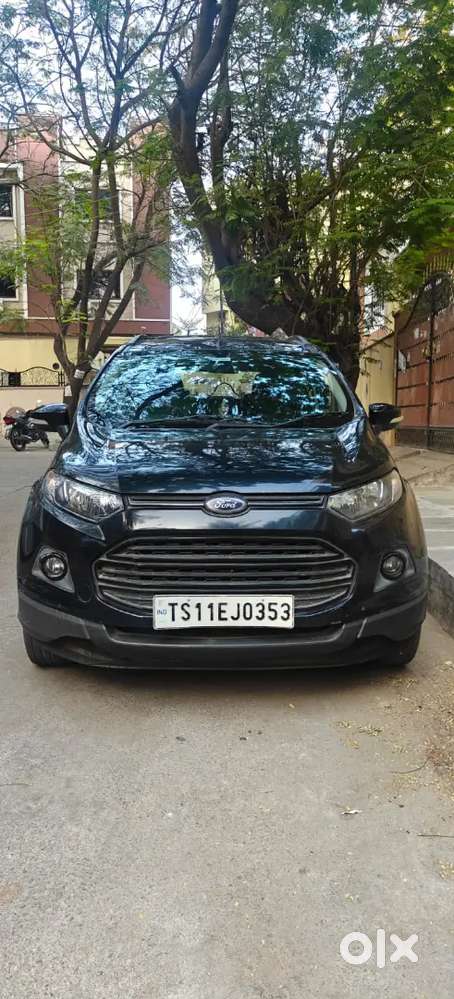 Ford Ecosport 1.5 Petrol Titanium At Bsiv Panter Black