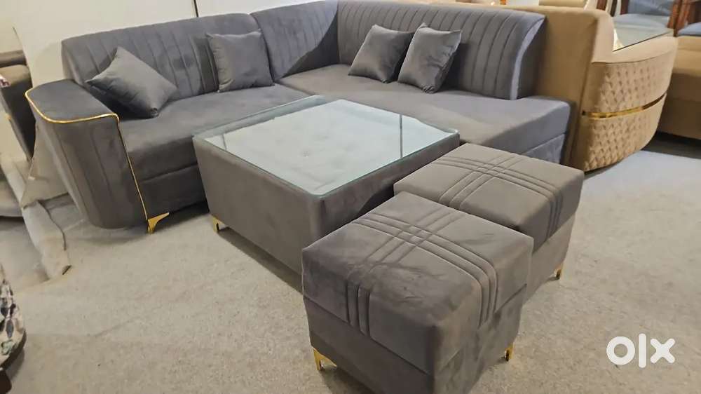 Sofa set L shape at low price