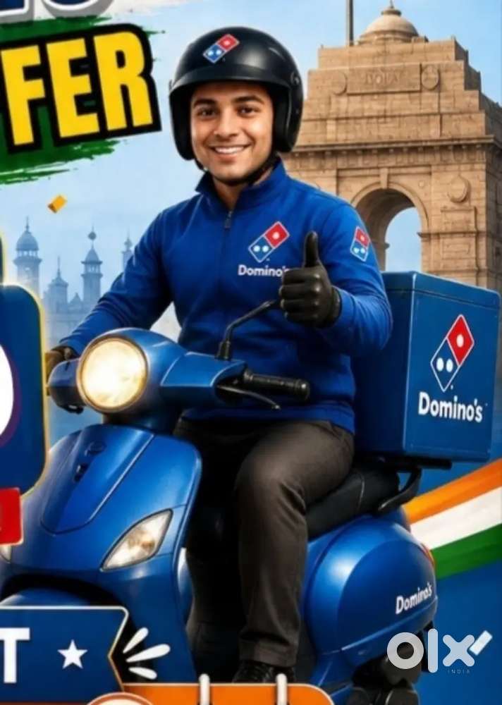 Domino's Pizza delivery boy