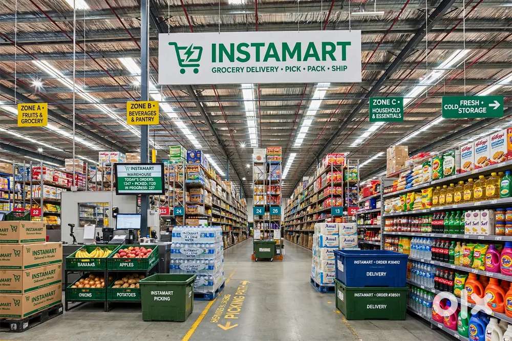 Wanted m/f partime/fulltime packing helpers inside online warehouse