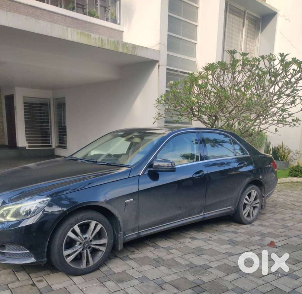 Owner Driven Black E Class Kerala Registration Mint Condition