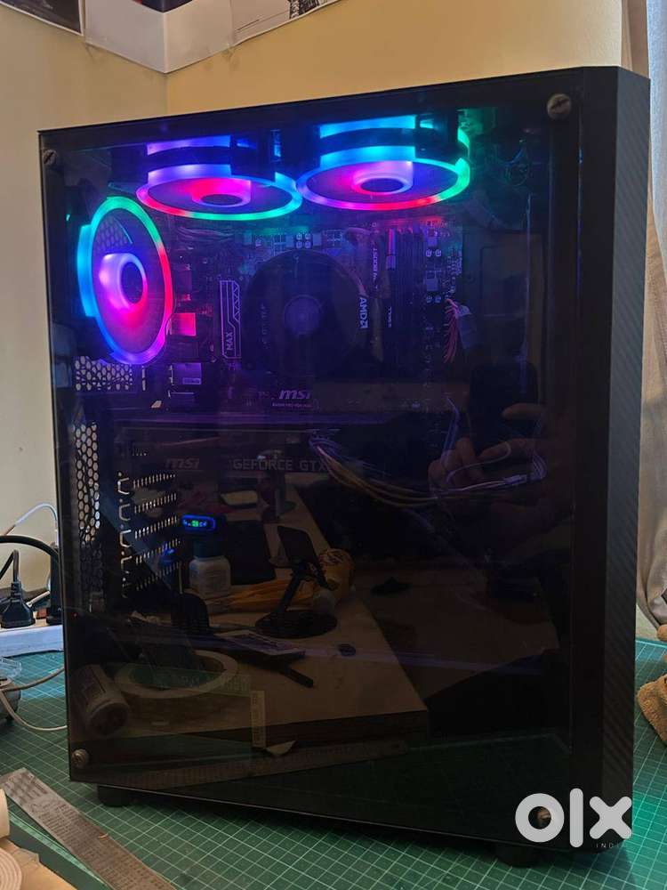 PC Gamer Neuf – Ryzen 5 3600, GTX 1080, 16Go RAM, SSD – Windows 11 Pro – RGB
