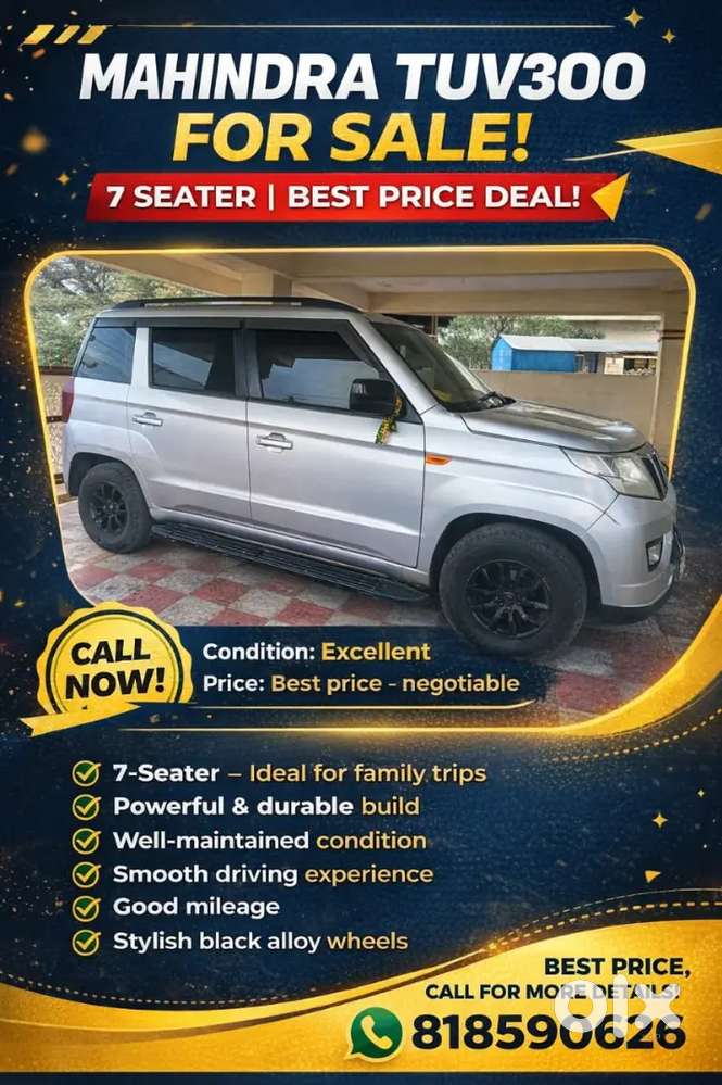 Mahindra Tuv 300 2016